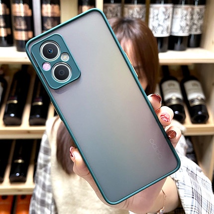 Ốp điện thoại nhám chống sốc cho OPPO Reno 15 15F 14 14F 13 13F 12F 12 11 10 8T 8Z 8 7Z 7 Pro Max Plus Pro+ 4G 5G 2026