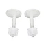 POP 1 Cặp Nắp Bồn Cầu Vít Đa Năng Vệ Sinh Cho Ghế Mở Rộng Vít Bản Lề Dụng Cụ Sửa Vít Thắt chặt Bộ Hing