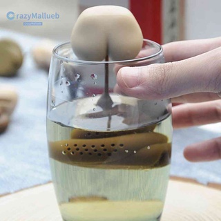 Dụng Cụ Lọc Trà Bằng Silicone Hình Phân Vui Nhộn