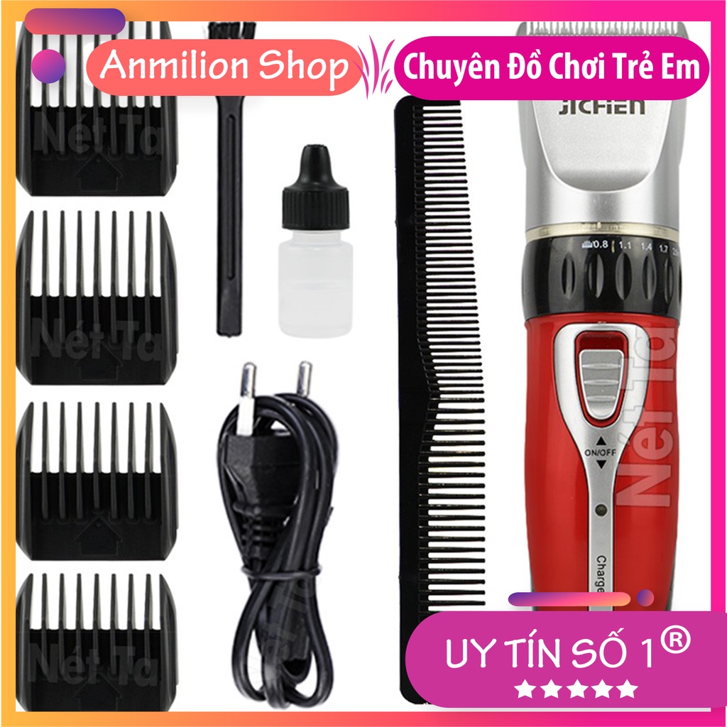 Tông Đơ Cắt Tóc Jichen-8017 Cao Cấp Cho Bé Yêu
