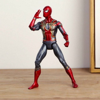 SHF Spider Man Marvel Avengers 3 Spider Man Figure 7-inch Movable Toy Model Decoration Doll