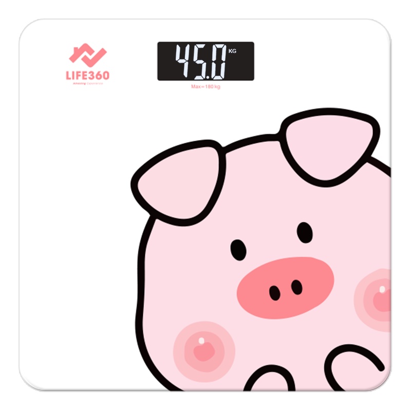 Ảnh Cân Điện Tử Sức Khỏe Life360 AL-S22G - Cân ĐIện Tử Thông Minh-Hàng Chính Hãng 2