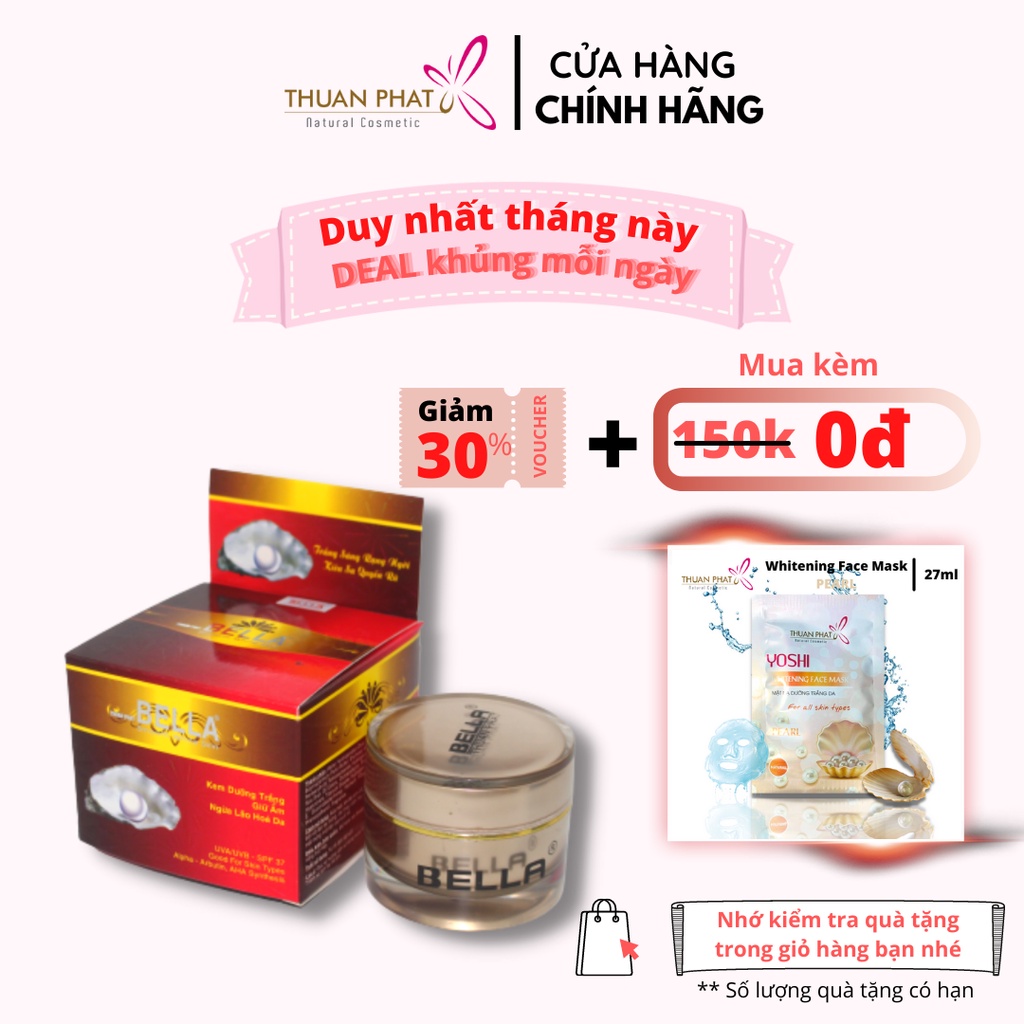 Kem dưỡng trắng, giữ ẩm, ngừa nhăn, ngừa lão hoá.