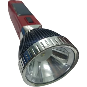 Đèn pin di động siêu sáng, đèn pin đi phượt sạc năng lượng mặt trời