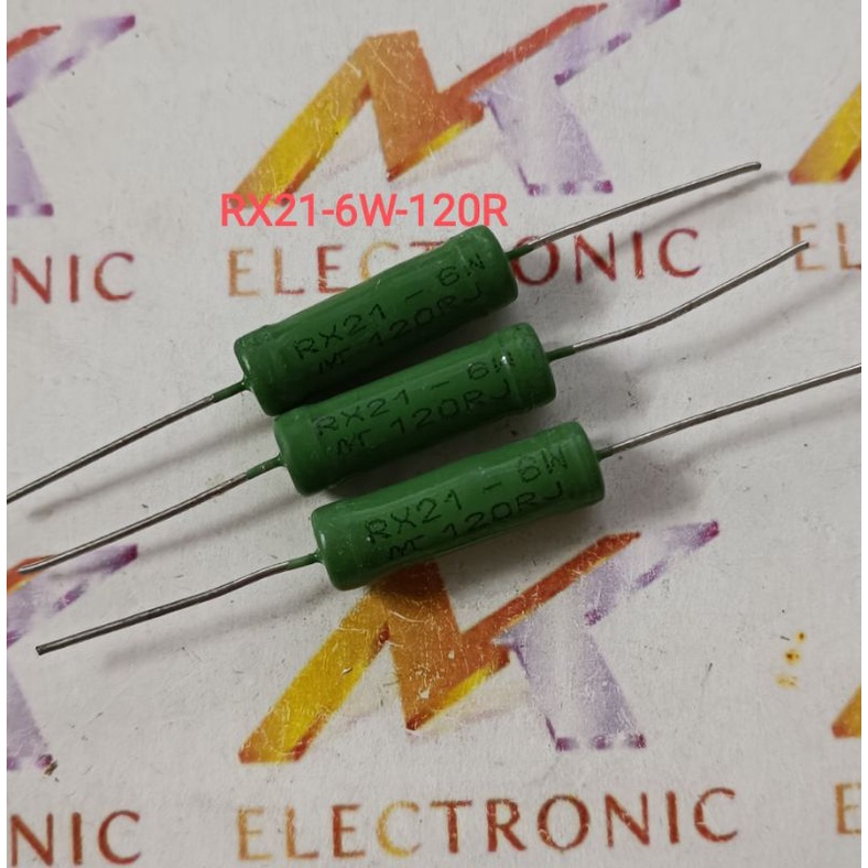 Trở cuộn dây RX21 6W 120R 120ohm | Shopee Việt Nam