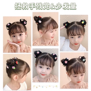 Set 2 búi tóc đính charm tạo kiểu cho bé