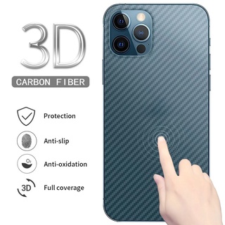 5 cái Mô hình sợi carbon Mờ lưng Phim dán phía sau Phim bảo vệ mềm iPhone 16e 16 15 14 13 12 Mini 11 Pro X Xr Xs Max 8 7 6 6s Plus 5 5s SE