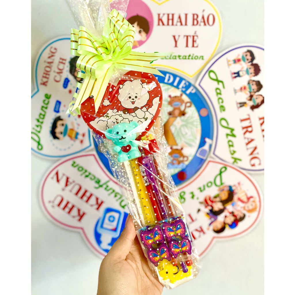 SET QUÀ 22K khen thưởng học sinh - mẫu ngẫu nhiên (Đồ Dùng Dạy Học Miki)