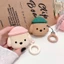 Ốp bảo vệ AirPods 4/Pro/2 silicone/TPU họa tiết chó dễ thương 2024, dành cho Apple