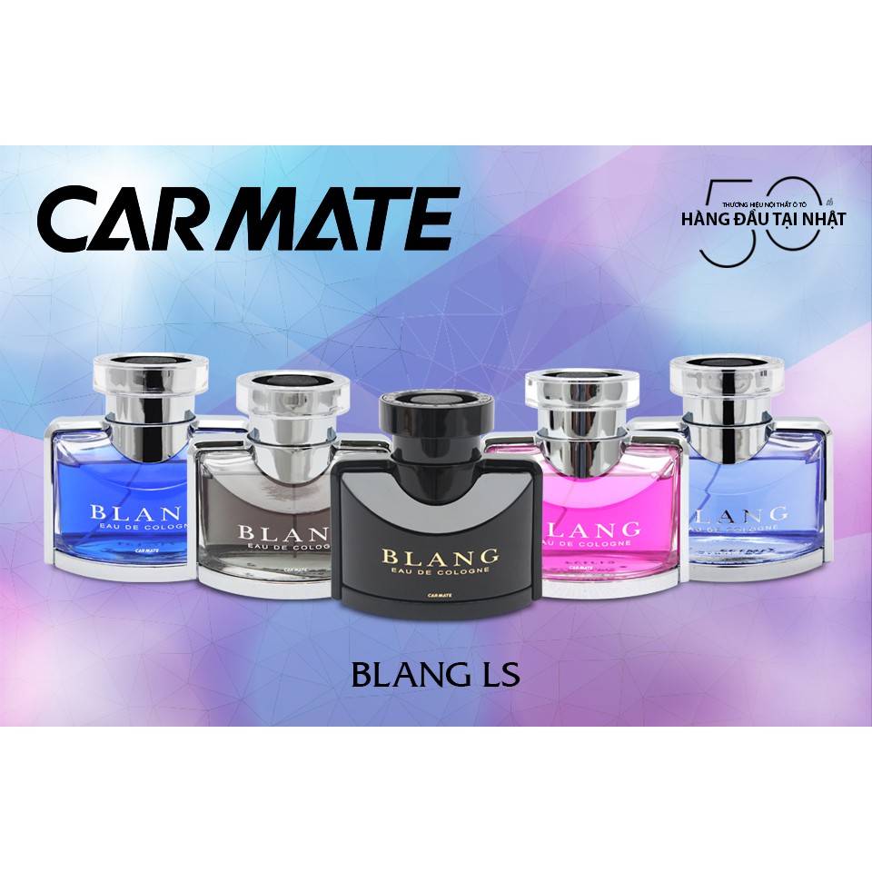 Nước Hoa Khử Mùi Trên Ô Tô CARMATE Blang LS L34 Angel Musk 125ml Phù Hợp Cho Nhiều Dòng Xe Ô Tô Xe Hơi Xe Tải