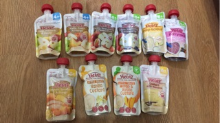 VÁNG SỮA HEINZ Custard Úc Date mới nhất T7/2021