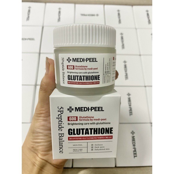 Kem dưỡng trắng Medi Peel Glutathione 600 White Cream hộp 50g - Út store