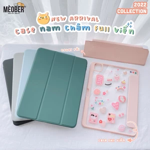 Bao da nam châm i pad, tháo rời 2 mảnh cho Pro11, Air4567,10.2, 12.9-khe sạc bút, mặt lưng trong