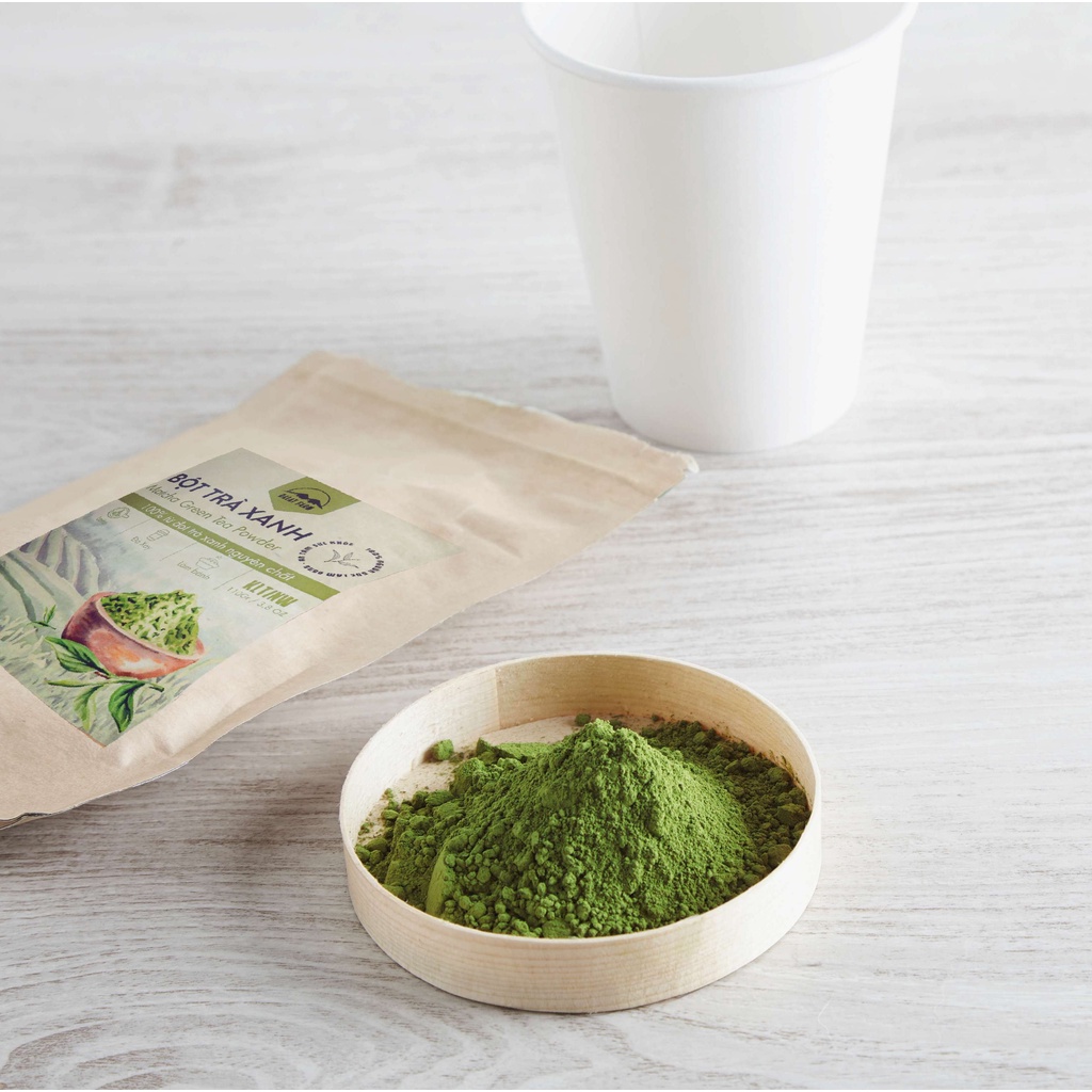 Ảnh Bột Matcha Trà Xanh Dalat Farm - Túi 110Gr 1