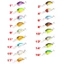 Mồi Câu Cá Giả Bằng Nhựa Cứng 10cm / 13.6g
