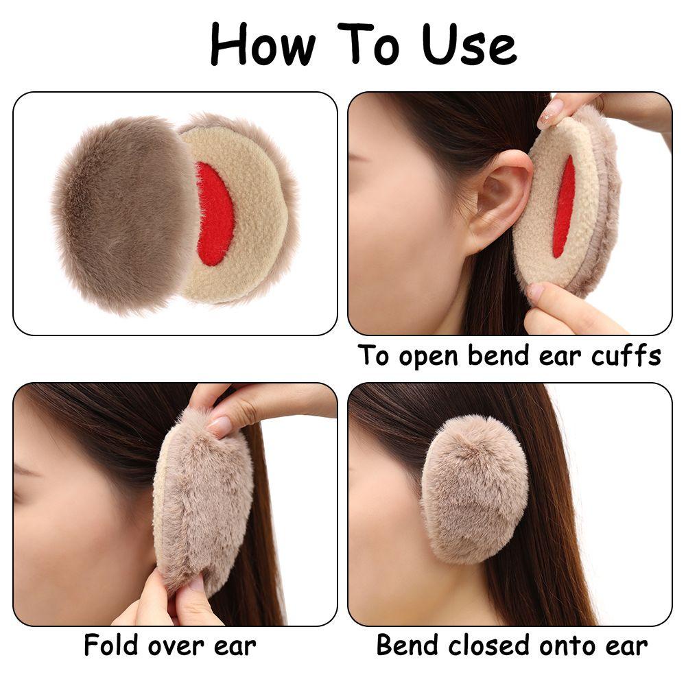 TPKSF98 Vỏ Tai Chống Gió Ấm Áp Dày Bảo Vệ Tai Ấm Áp