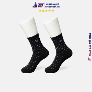 Combo 5 đôi Tất Nữ cổ trung hoạ tiết chấm bi T&T SOCKS & HOSIERY - NU 550