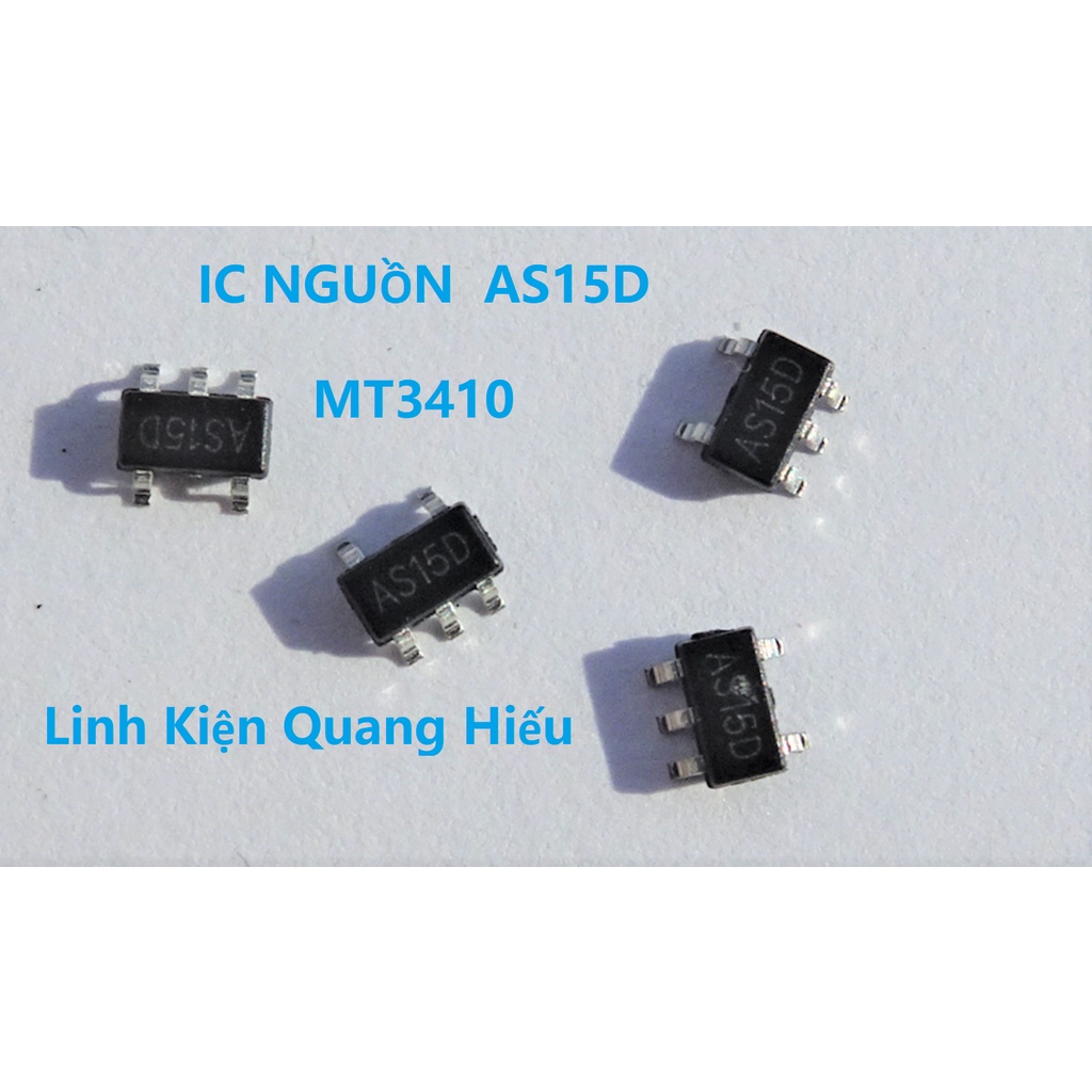 10 IC MT3410L AS15D SOT23-5 hạ áp Buck DC to DC dùng trong đầu androir ...