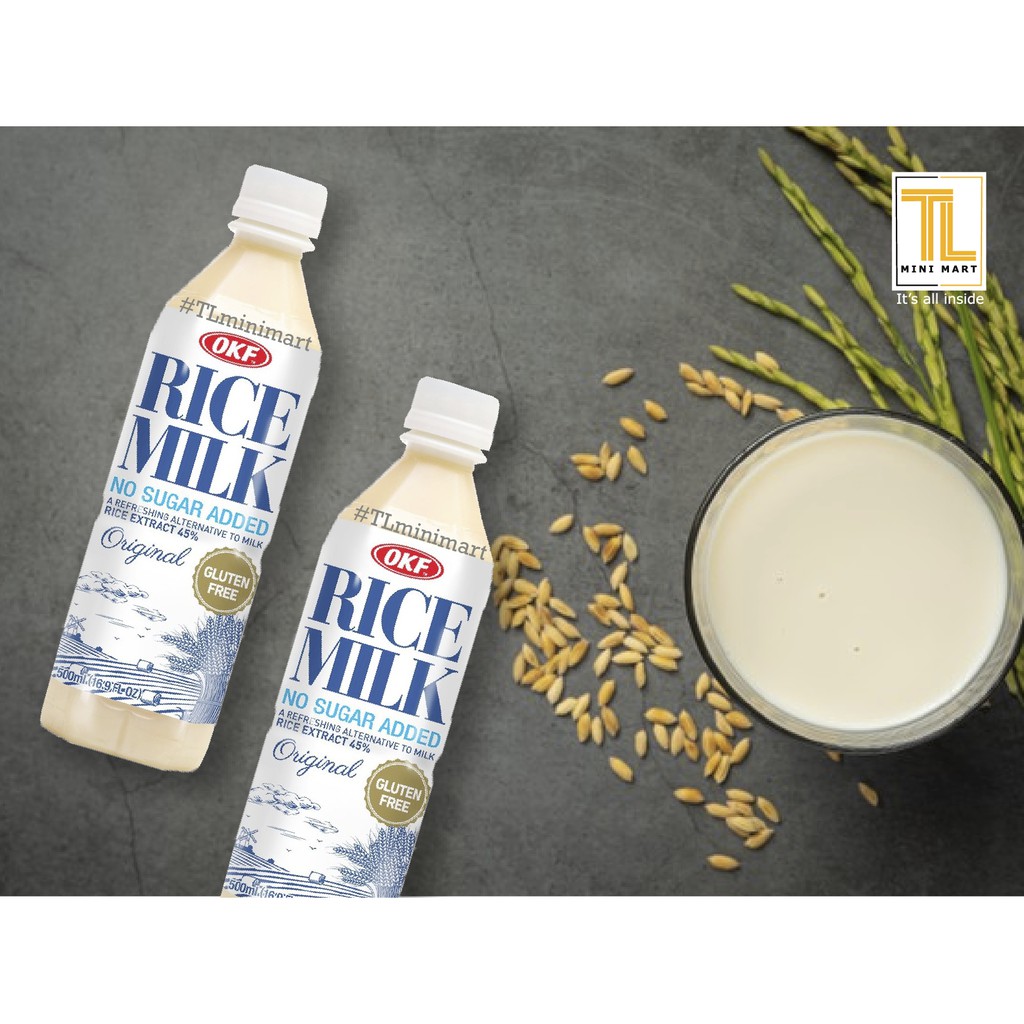 Nước gạo không đường Rice Milk OKF 500ml Shopee Việt Nam