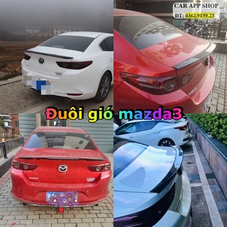 Đuôi Gió Thể Thao Mazda3 Đời Xe  2020 - 2022 Chất Liệu Nhựa ABS Cao Cấp
