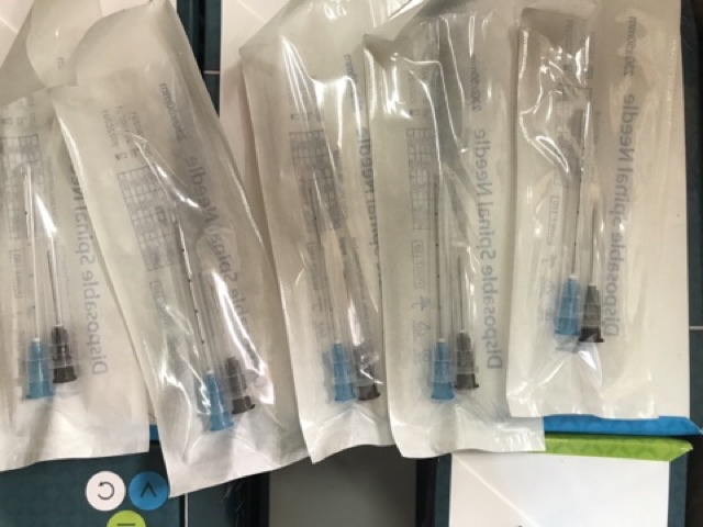 Kim canula 23G, 25G , 27G hộp 50 cái dùng tiêm filler