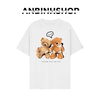 Áo thun 🚚 FREESHIP 🚚 Áo phông unisex in hình Gấu võ sĩ cool ngầu nhiều mẫu form đẹp chất vải mềm mịn từ AnBinhShop