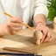 NOTE1 Đồ trang trí nấm bằng gỗ Búp bê Mini Quà tặng Đồ thủ công DIY