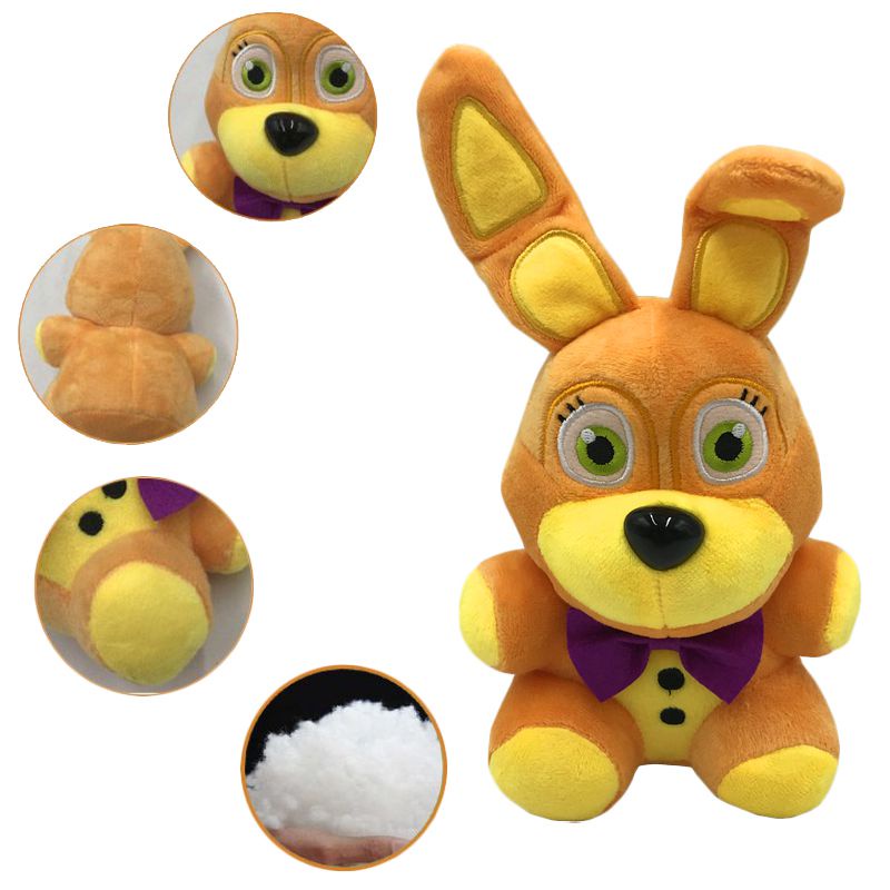 Đồ chơi sang trọng năm đêm đáng yêu và đáng yêu tại Freddy 's Spring Bonnie 7,9 inch