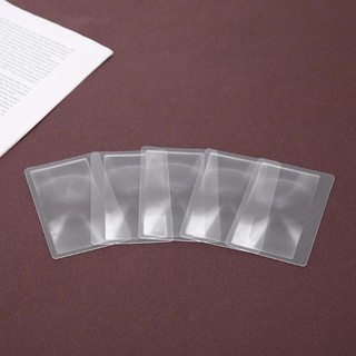Kính lúp SENRTY trong suốt để đọc sách báo Hình dạng thẻ tín dụng Loupe