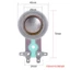 Tweeters Cuộn dây giọng nói Hiệu suất lâu dài Màng cản Alumium 8OHM Trở kháng