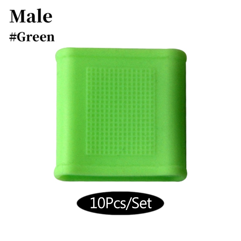 Set 10 Ống Silicone Bọc Ngón Tay Chơi Bóng Rổ / Tennis / Tất Cả Các Loại