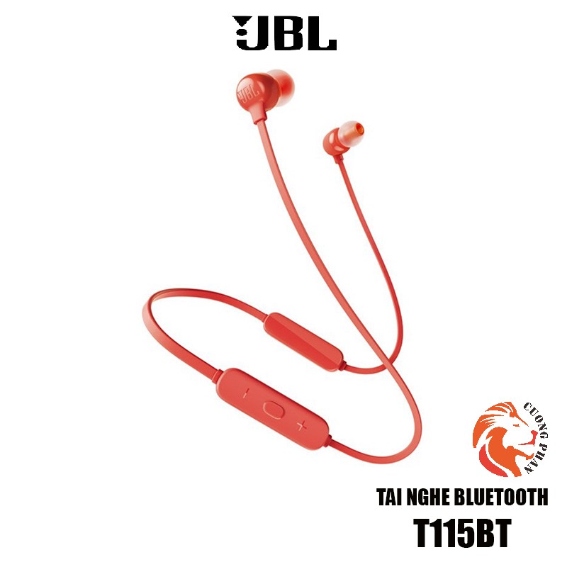Tai Nghe Nhét Tai Bluetooth JBL T115BT - Hàng Chính Hãng - Công Nghệ Pure Bass Sound