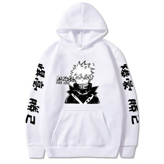 Áo Hoodie My Hero Giới Học Thuật Nam Hoodie Áo Bakugou Manga Anime Nhật Bản Khoác Hoodie