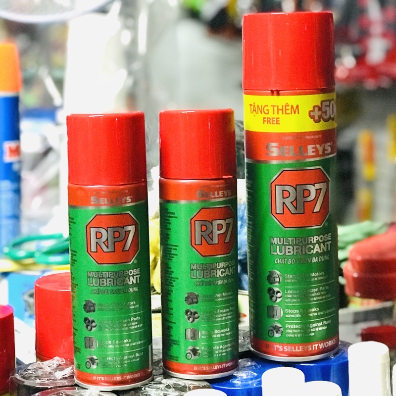 Chai xịt RP7 350g, 175g, 150g chính hãng hàng thật (dầu bôi trơn đa ...