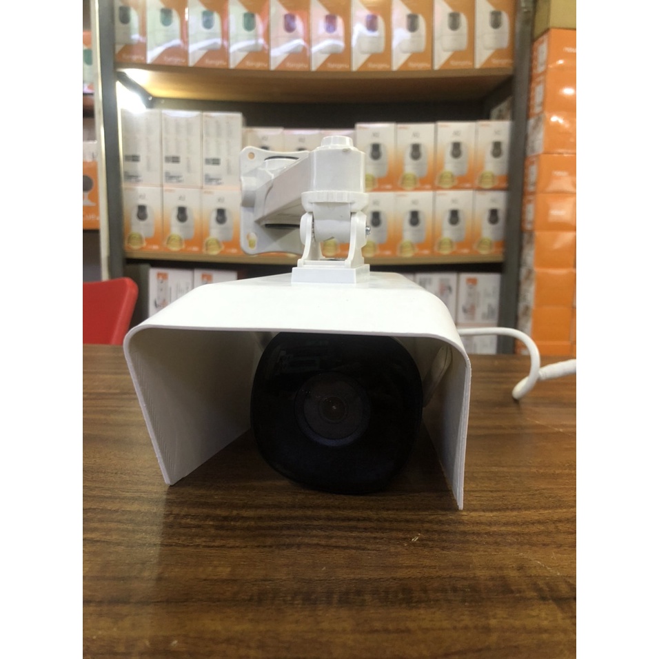 Vỏ che camera ngoài trời nhựa PVC,kèm chân đế xoay,bảo vệ camera mùa ...