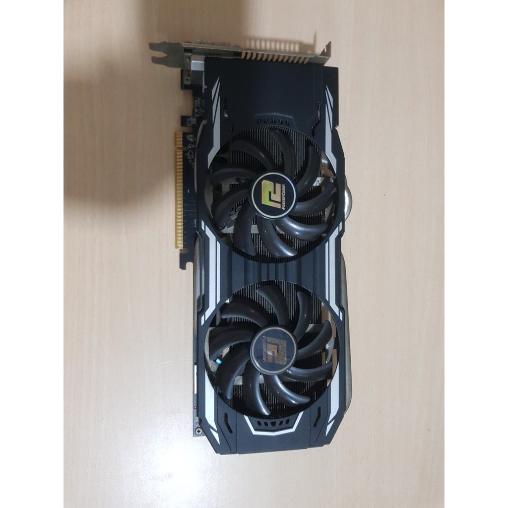 Card màn hình Vga PowerColor R9 380X 4G DDR5 256bit 2 fan 2 nguồn phụ 6 ...