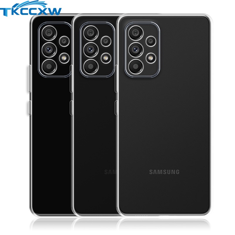 Ốp Điện Thoại TPU Mềm Trong Suốt Siêu Mỏng Cho Samsung Galaxy M13 M53 M33 M23 A53 A33 A73 A13 A23 F23 S20