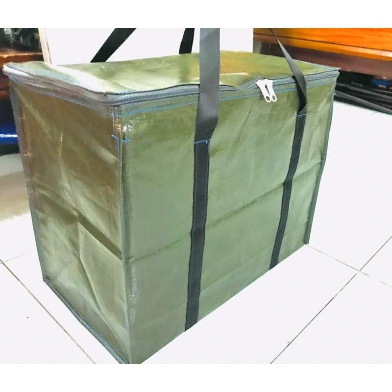 [TÚI CỰC DÀY, SIZE ĐẠI - GIẢM 15K] Túi đựng đồ xanh rêu - SỐ 7