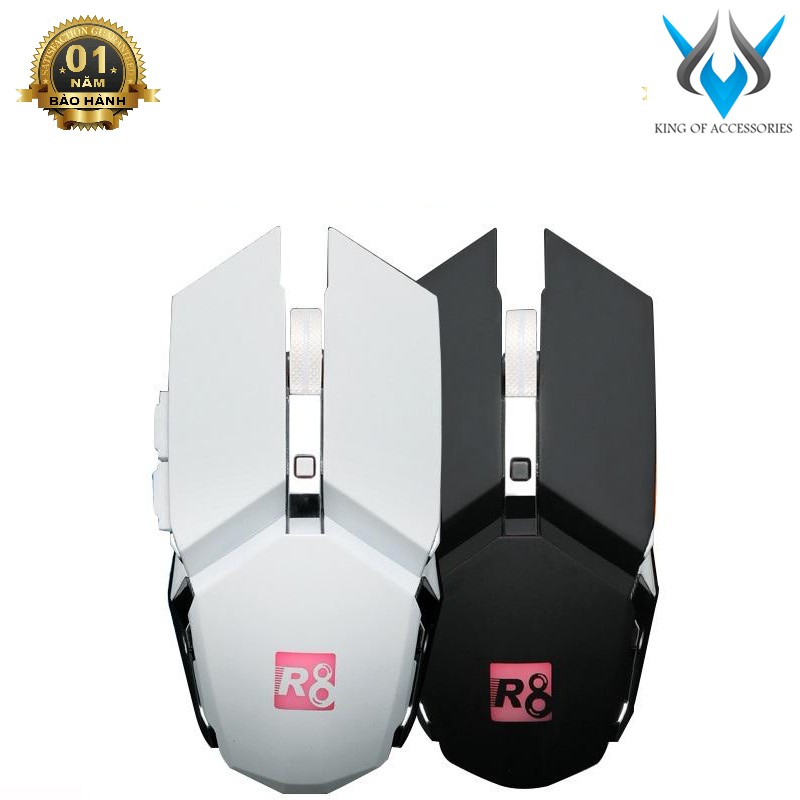 Chuột không dây Gaming R8 1710B DPI 3200 Led 7 màu bắt mắt | Shopee ...