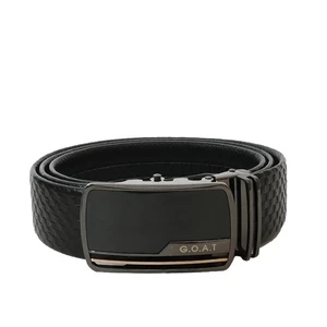 Thắt Lưng Nam GOAT M050-D11 khóa tăng Đen
