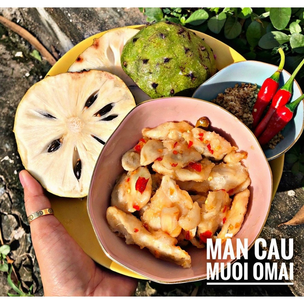 Mãng cầu sấy muối ớt