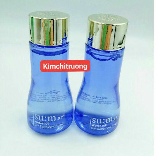 nước hoa hồng mụn se khít chân lông cho da dầu nhờn Sum37 water full 20ml