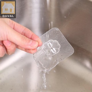 [COMBO 10] MÓC DÁN TƯỜNG CAO CẤP - Móc dán tường Móc cường lực trong suốt siêu dính,Móc treo đồ chịu lực 10kg