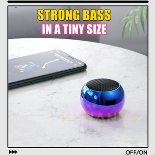 Loa Bluetooth Không Dây Nhỏ Gọn Âm Thanh Sống Động Có 6 Màu