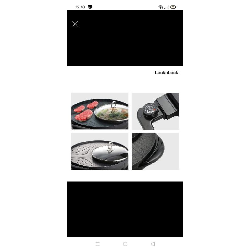 Nồi ăn lẩu và nướng điện đa năng lock&lock EJP511 cho 4 6 người 1L ...