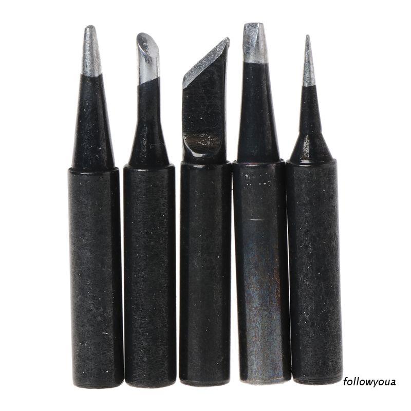 Set 5 đầu hàn 900M-T cho Hakko 936 SAIKE 909D 852 936d | Shopee Việt Nam