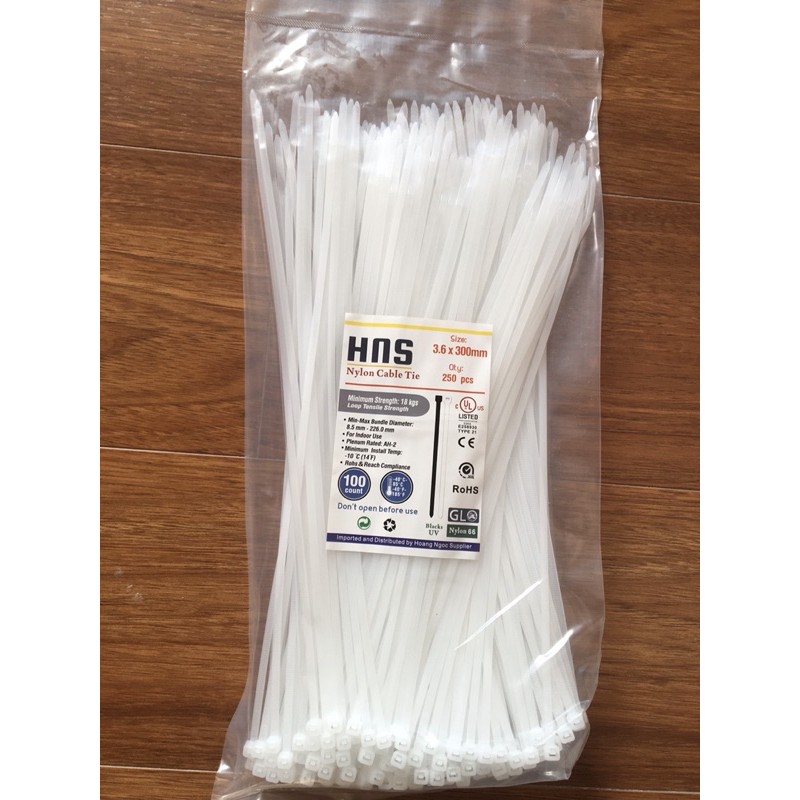 Túi 250 sợi dây rút nhựa, dây thít 30cm | Shopee Việt Nam