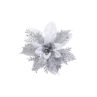Hoa giả - Bông hoa trạng nguyên kim tuyến trang trí cây thông noel, làm tháp oản