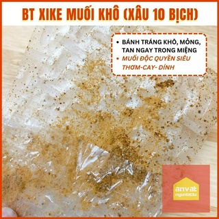 BÁNH TRÁNG XIKE MUỐI KHÔ - MUỐI ĐỘC QUYỀN SIÊU CAY-THƠM-DÍNH