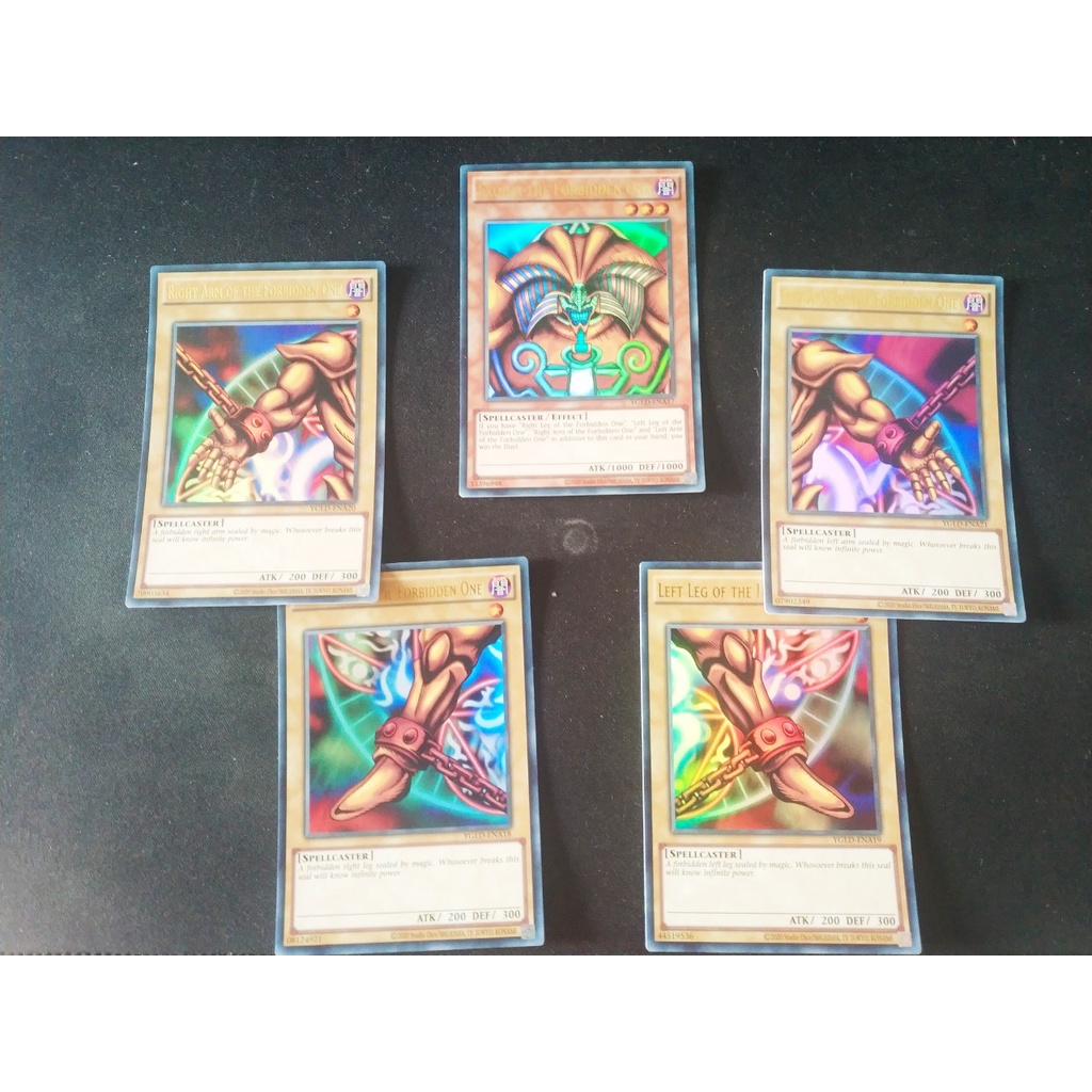 Set thẻ bài Exodia (YGLD) - Yugi's Legendary box (UK) | Shopee Việt Nam